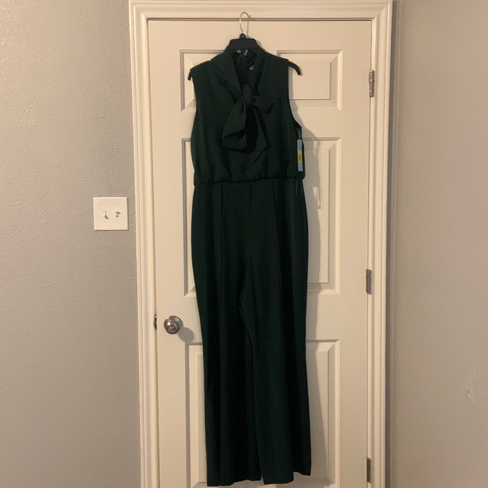 Neverworn Antonio Melani Wintergreen Sleeveless Jumpsuit